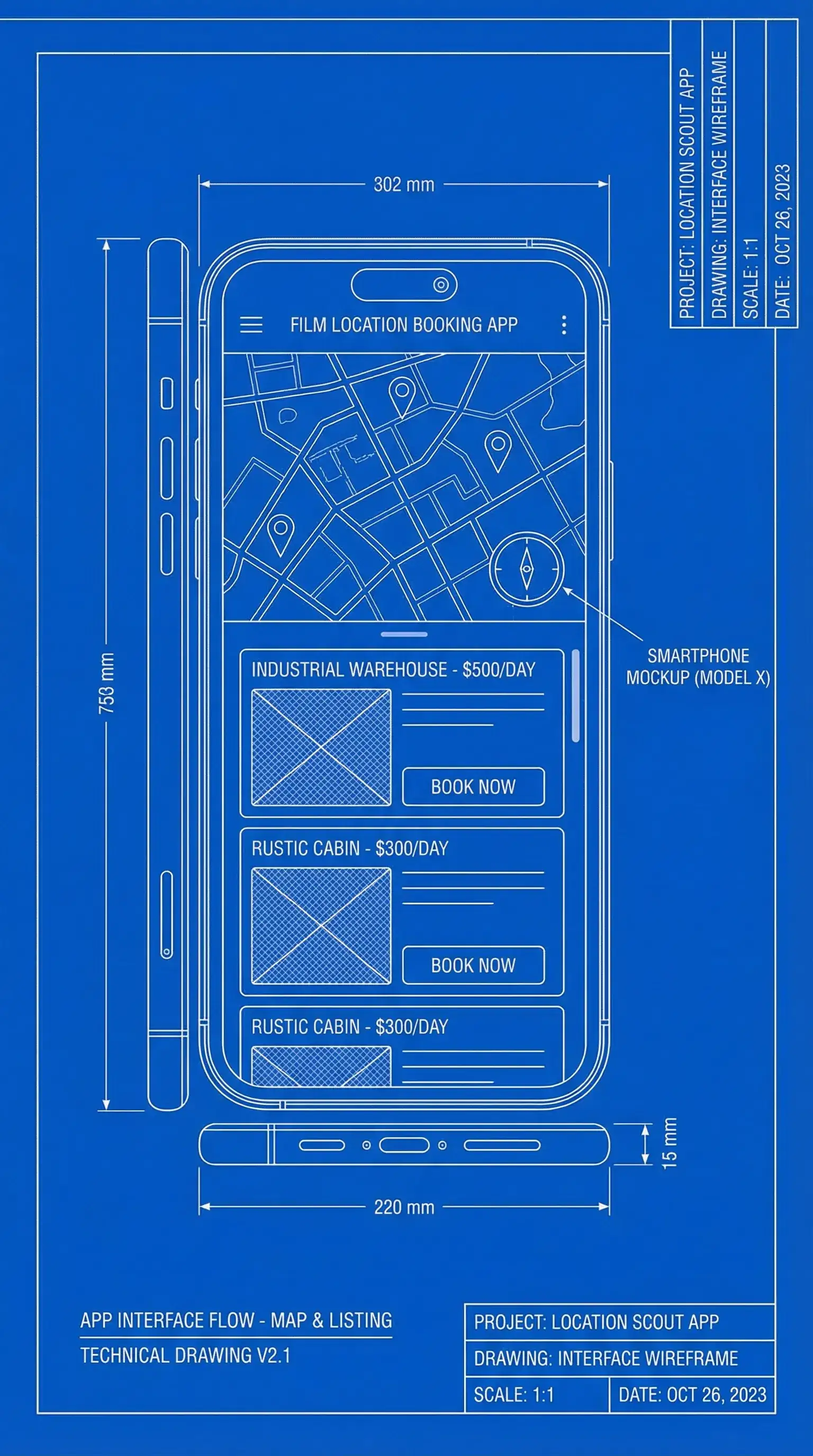 探花视频 APP界面展示 - 移动端场地管理